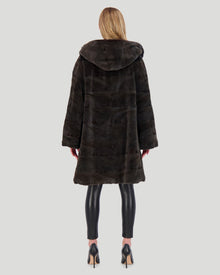 Mink Sections Parka | Women | Aurora