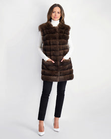 Sable Vest | Women | Silvery