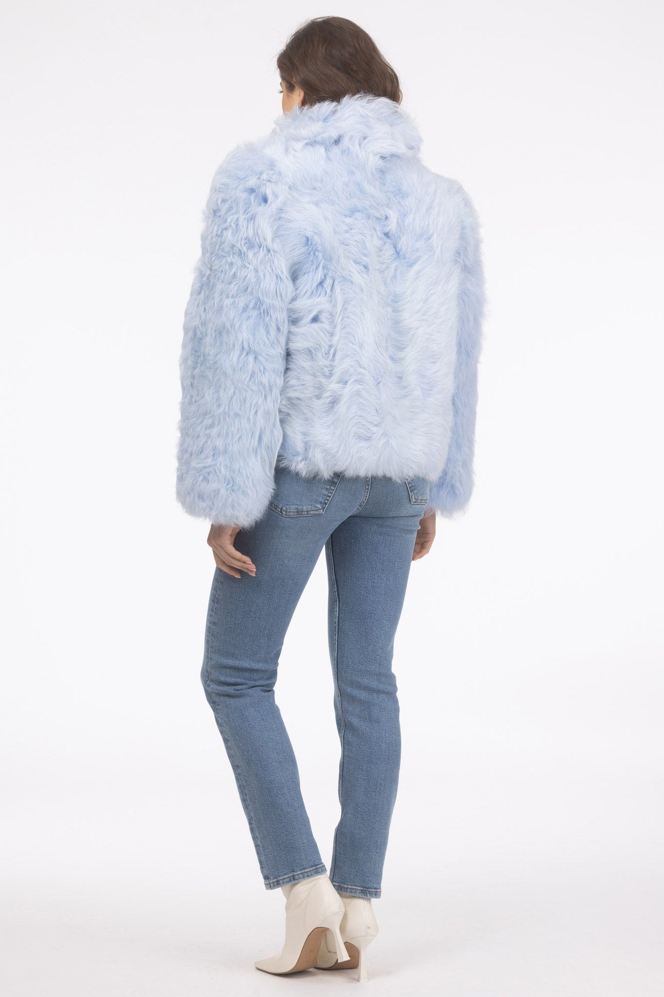 Select Lamb Jacket | Women | Sky Blue