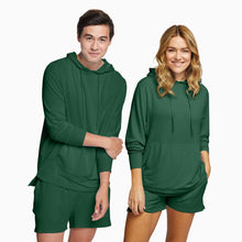 Modal French Terry House Hoodie | Hunter Green