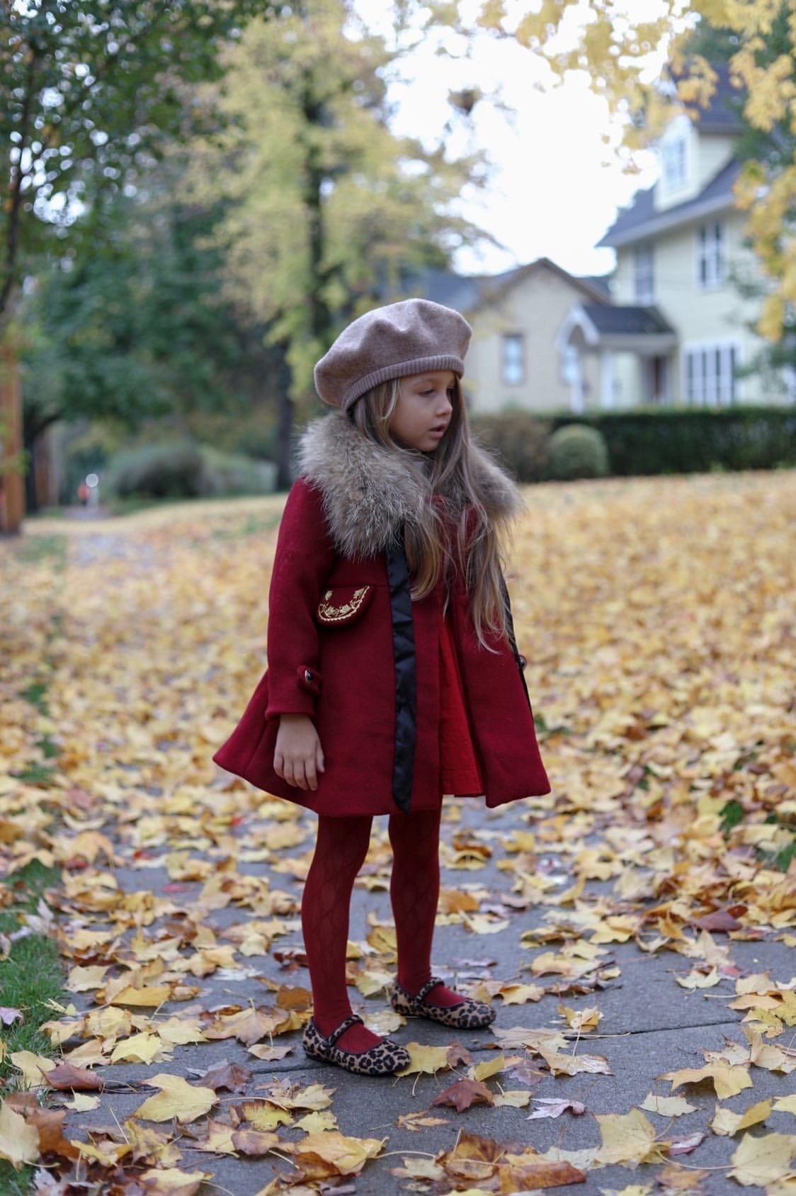 The Empress Wool Coat - Petite Maison Kids