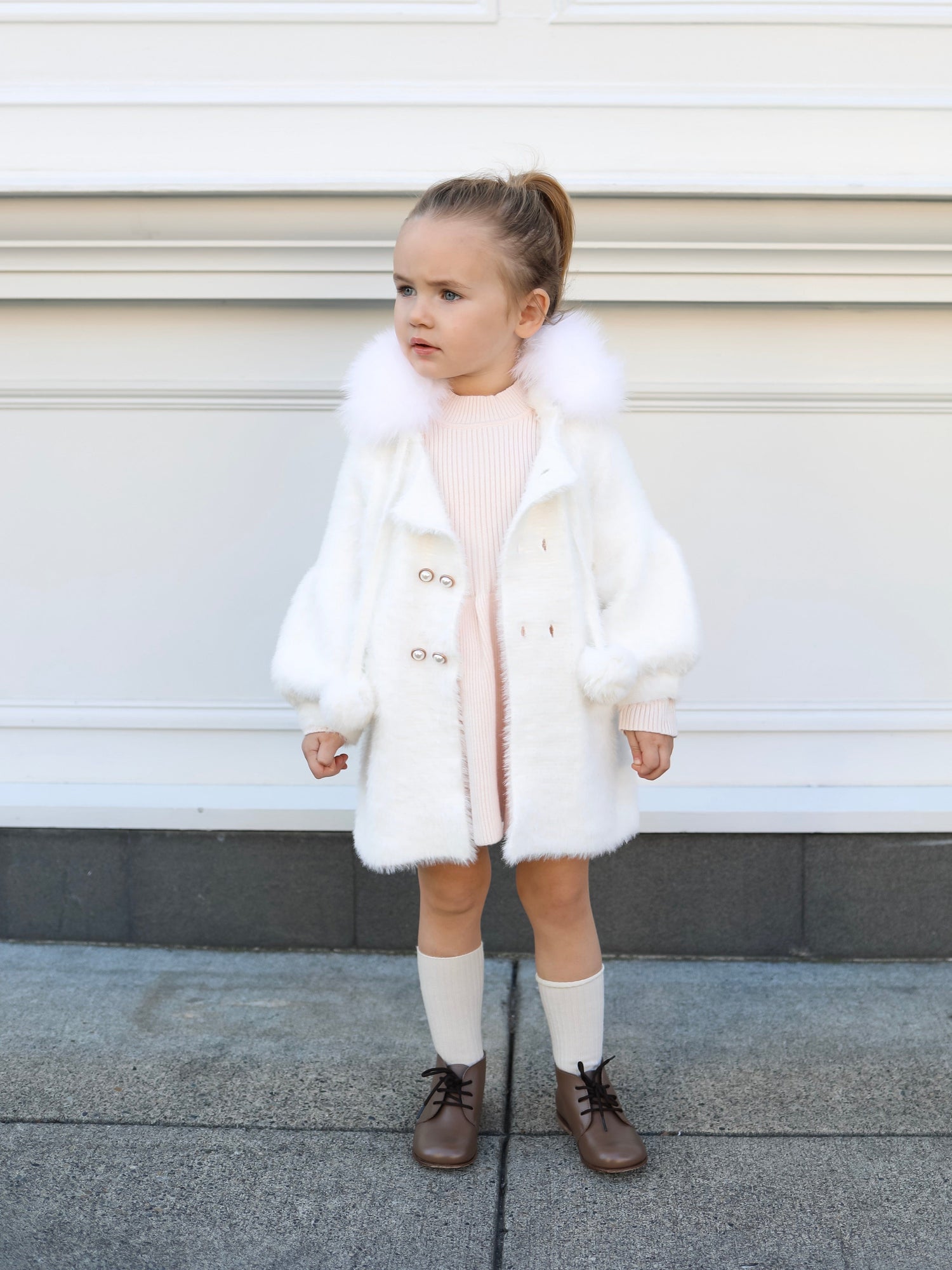 Milana Victoria Sweater Coat - Petit Maison Kids