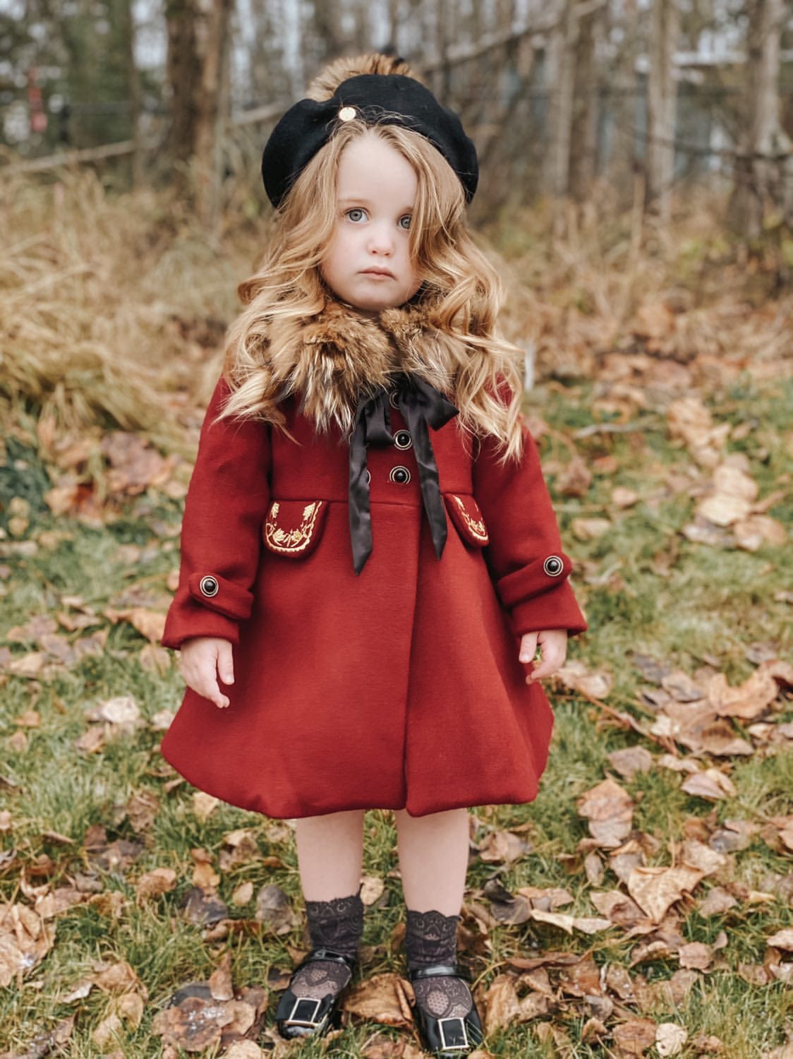 The Empress Wool Coat - Petite Maison Kids