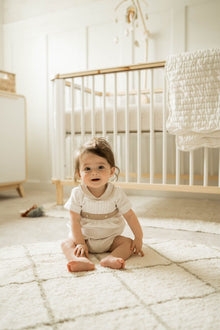 Ashton Linen Romper - Petite Maison Kids