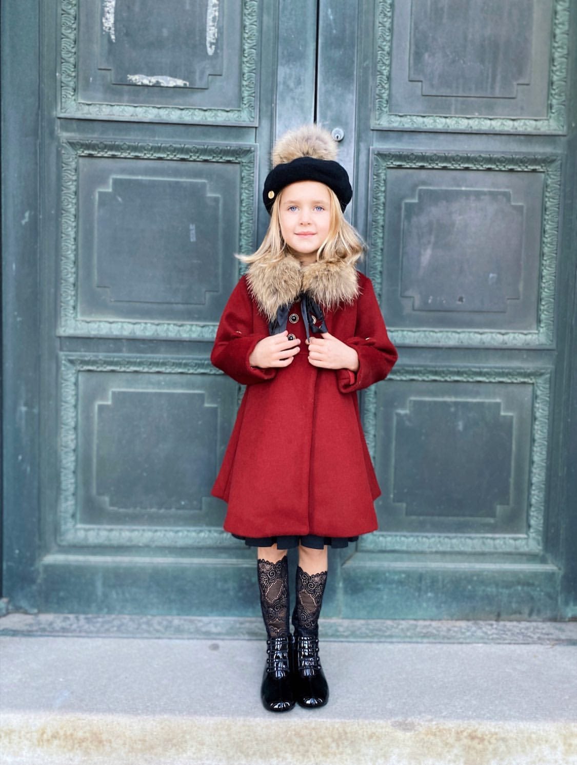 The Empress Wool Coat - Petite Maison Kids