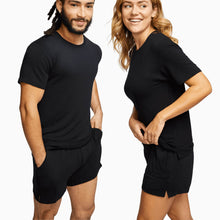 Modal Boxer Lounge Shorts | Boxers with Pockets | Black