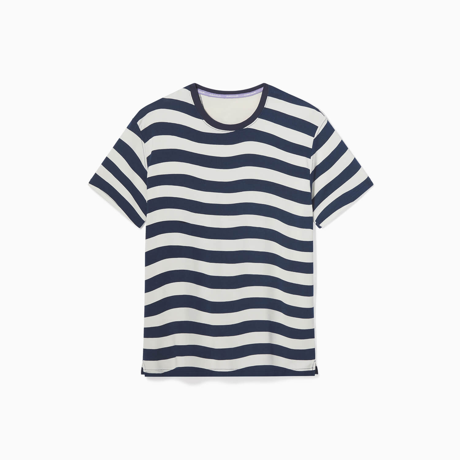 Ultra-Soft French Terry Tee | Breton Stripe