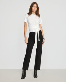 Renee | Jude Cropped Wrap Top in Size Small