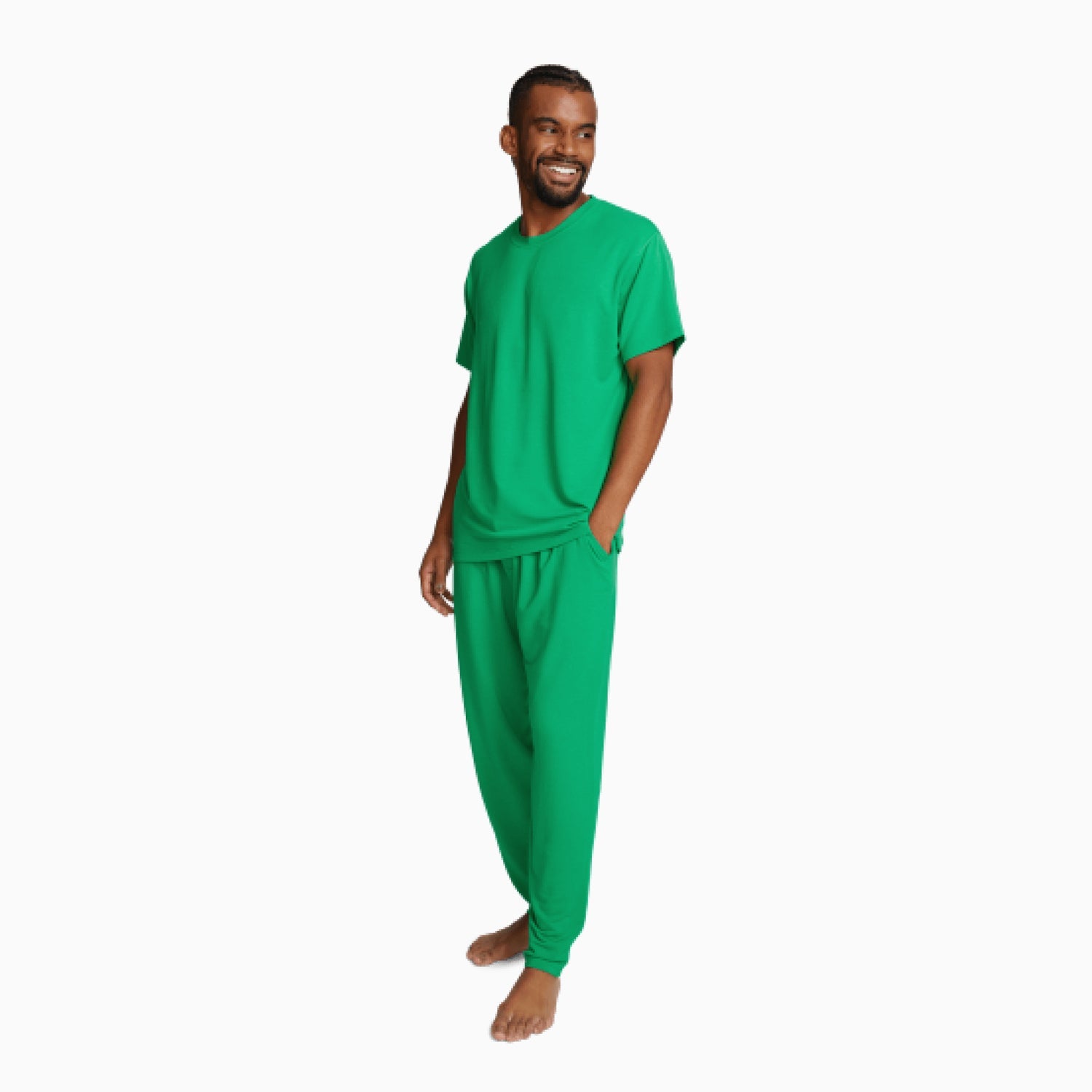 Breathable Modal French Terry Sweatpants | Jade