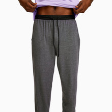 Modal French Terry Lounge Pants | Gray/Black