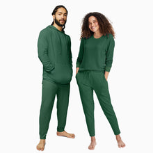 Breathable Modal French Terry Sweatpants | Hunter Green