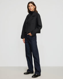 Renee | Luca Cropped Trench Jacket in Size Small