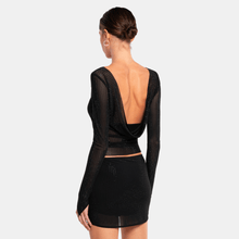 MESHA Rhinestone Blouse - OW Collection