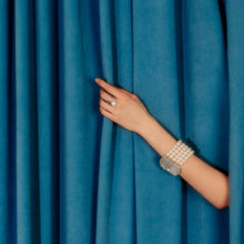 Cam Ring - Satin Finish | Silver | Freshwater Pearls