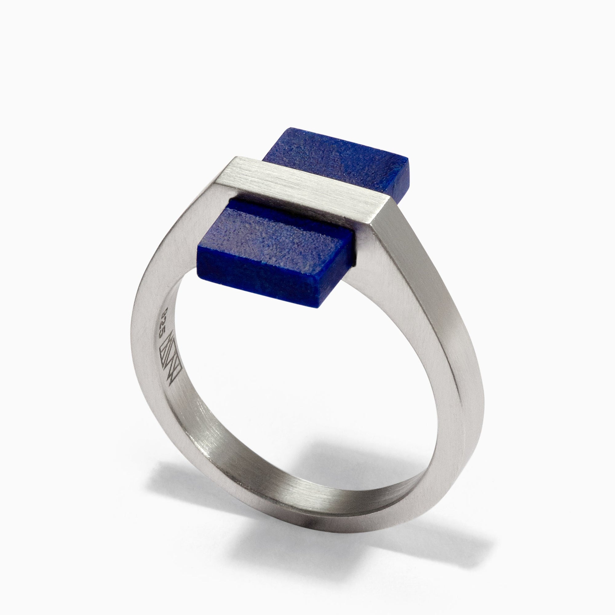 Inlay Ring | Silver | Lapis Lazuli
