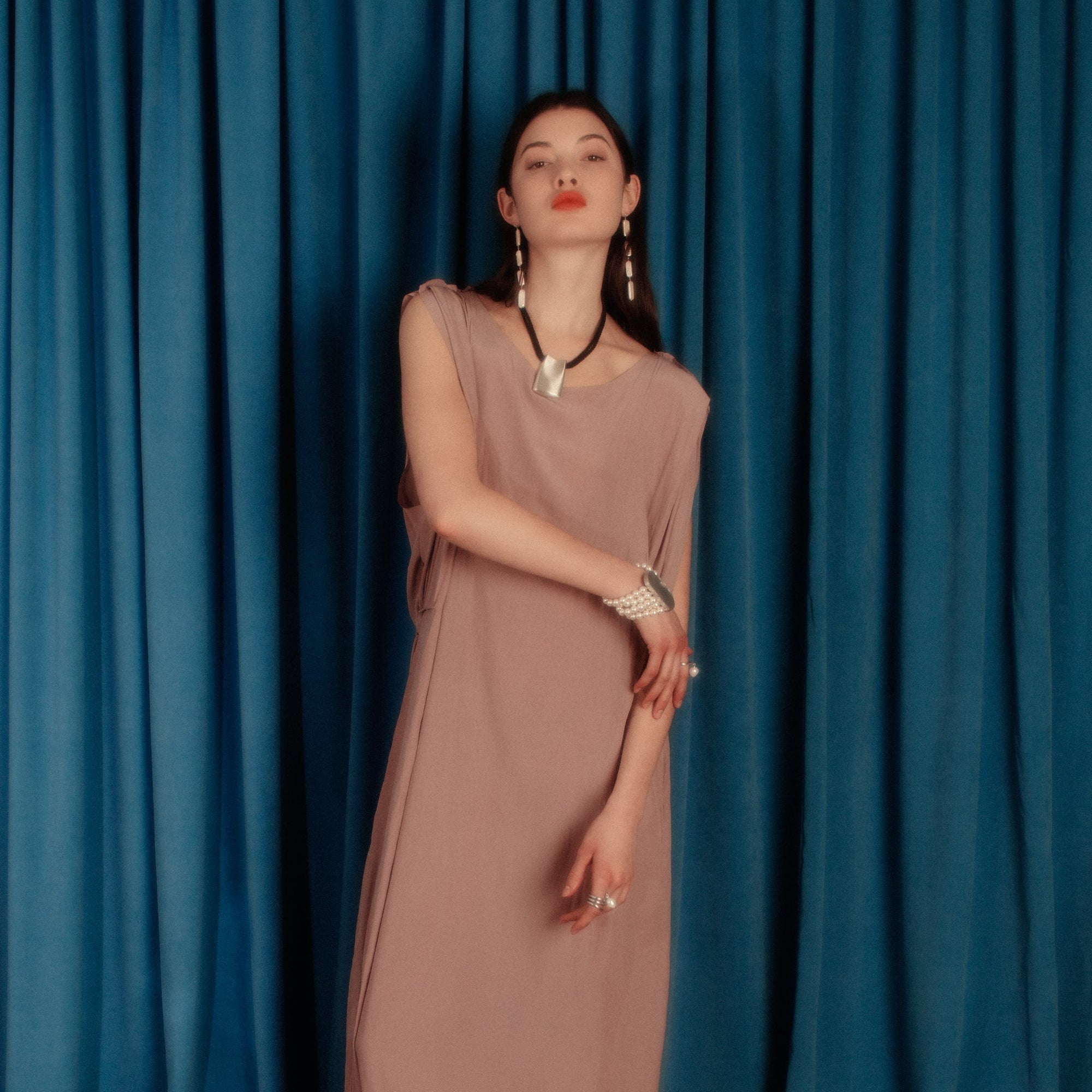 Petal Earrings | Silver | Freshwater Pearls