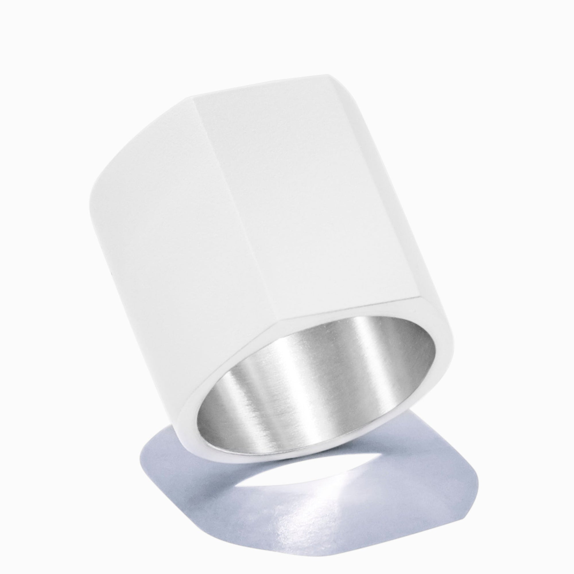 Primer Ring | Sterling Silver | Matte White