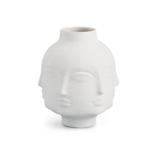 dora maar vase porcelain white - front view