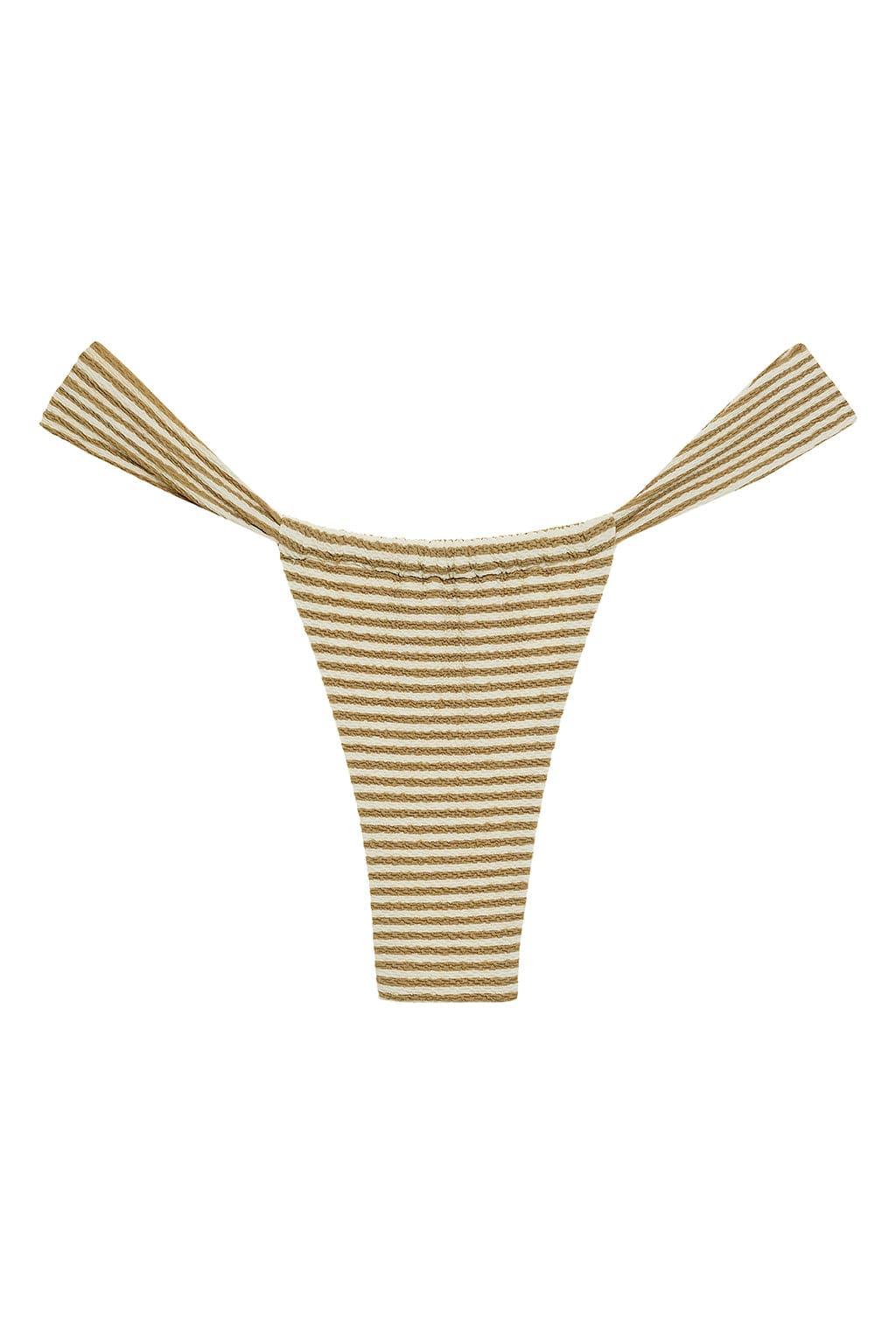 Sandra Bikini Bottom | Neutral Stripe