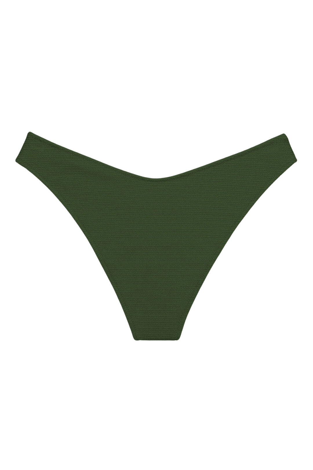 Lulu Bikini Bottom | Olive Micro Scrunch