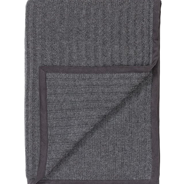 Rib Throw | Charcoal