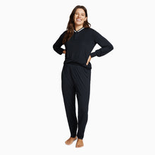 Modal Jersey Pajama Top | Black