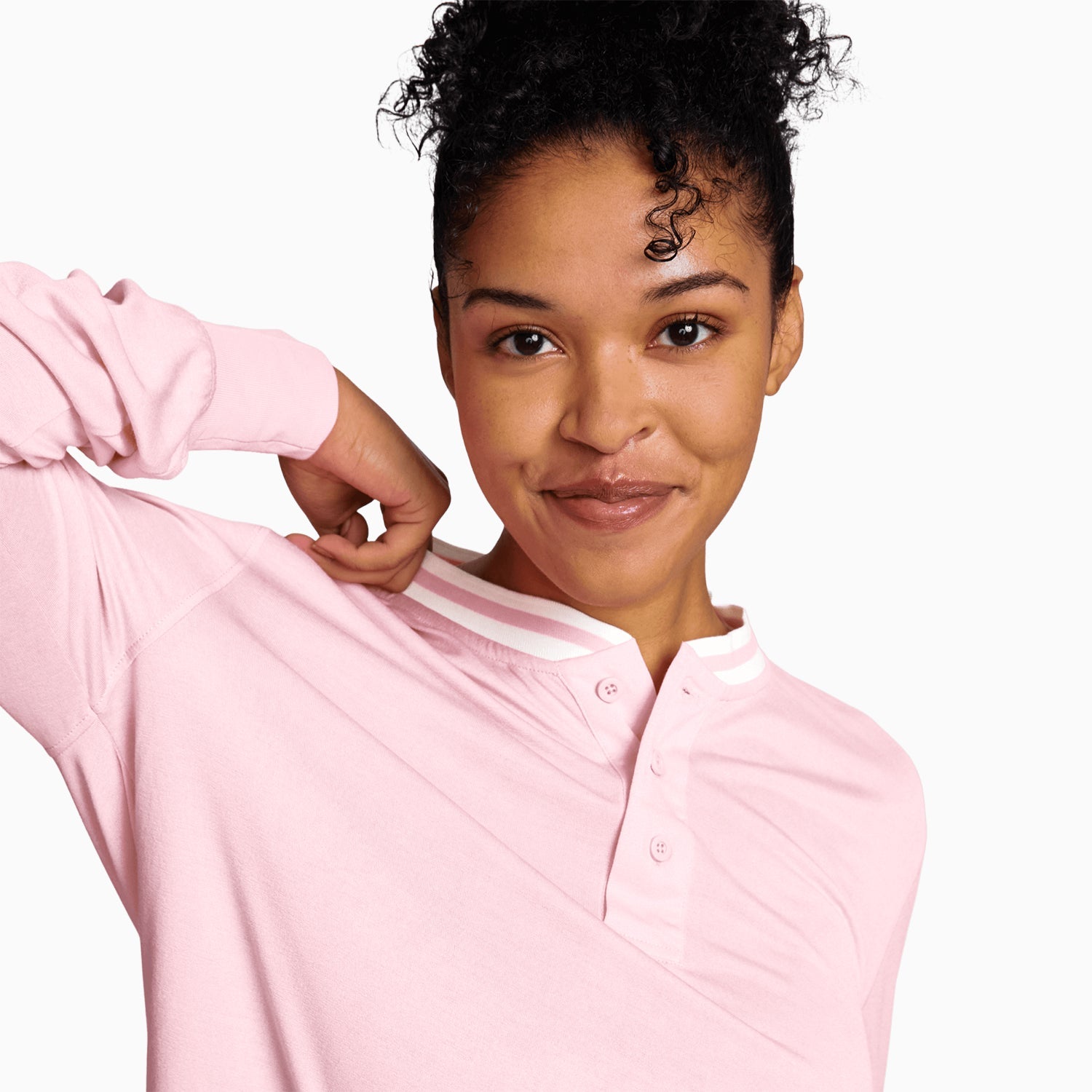 Featherweight Modal Pajama Top | Flamingo