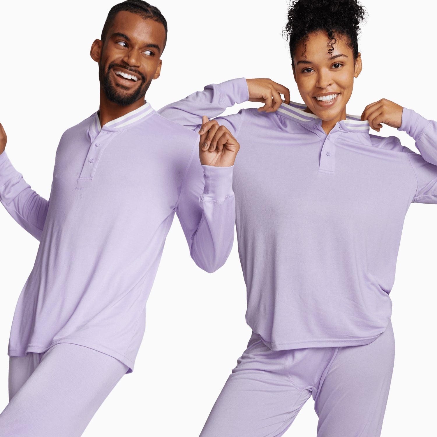 Modal Jersey Pajama Top | Lavender