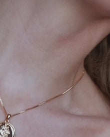 The 'I Love Jewelry' Coin Necklace | Gold