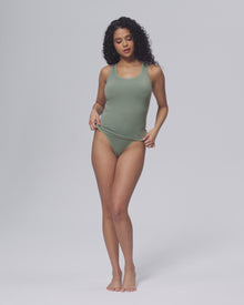 Racerback Tank Top | Oat Milk