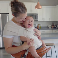 Hands-Free Carrier Set | Vegan Leather Black Carrier + Grey Snug