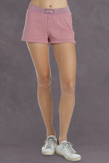 Women | Vintage Boxer Sweatshort | Dusty Rose