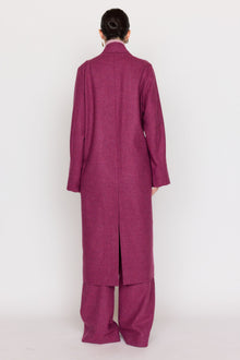 Josephine Coat | Pink Tweed
