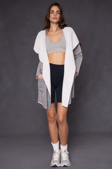 Women | Sherpa Oversized Lounge Wrap | Heather Gray