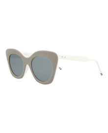 Thom Browne Cat Eye Acetate Sunglasses | Grey