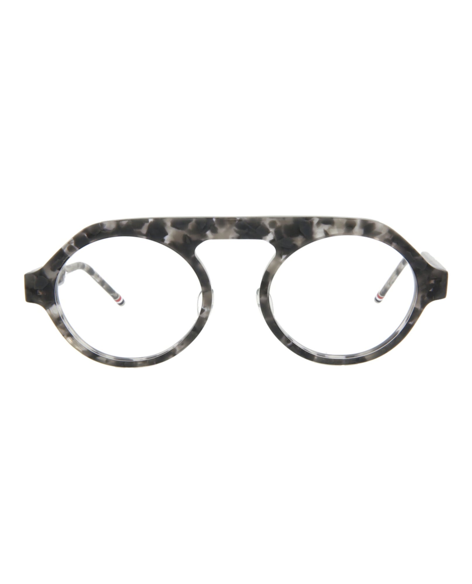 Thom Browne Round Acetate Optical Frames | Grey