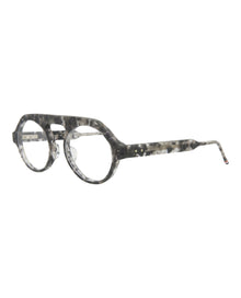 Thom Browne Round Acetate Optical Frames | Grey