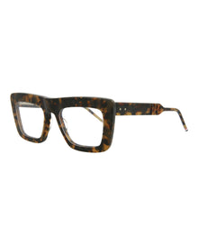 Thom Browne Square Acetate Optical Frames | Navy Multi