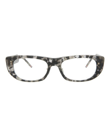 Thom Browne Square Acetate Optical Frames | Grey Multi