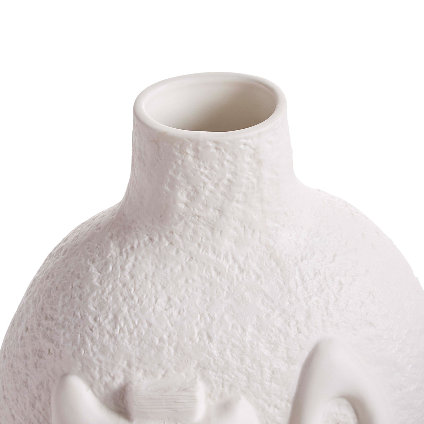 Toklas Bottle Vase - top details view