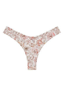 Lulu Zig Zag Stitch Bikini Bottom | Venecia Floral