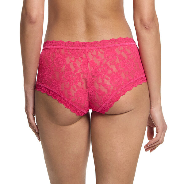 Signature Lace Boyshort | Sweet Tart (Pink)