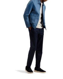 Men | Light Weight Blouson | Blue Red White
