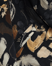 Men | Jersey Floral Suit Jacket | Black