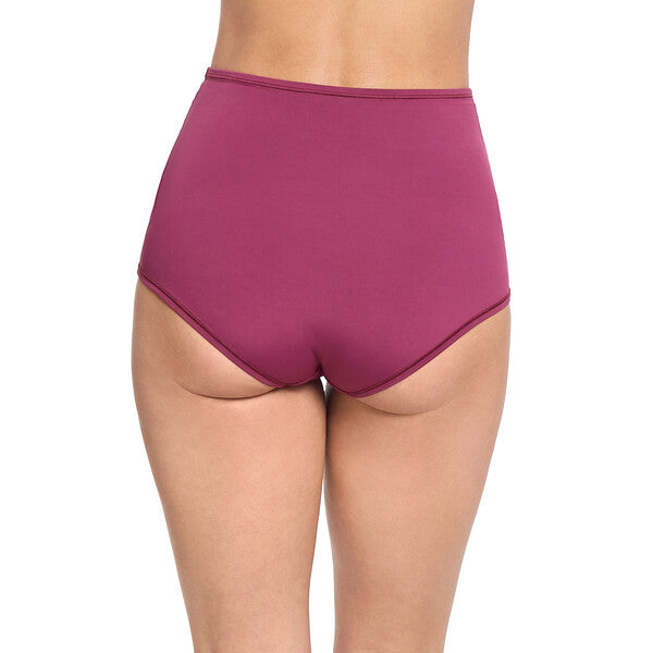 YourFit One Size High Rise Boyshort | Mulled Wine (Red)
