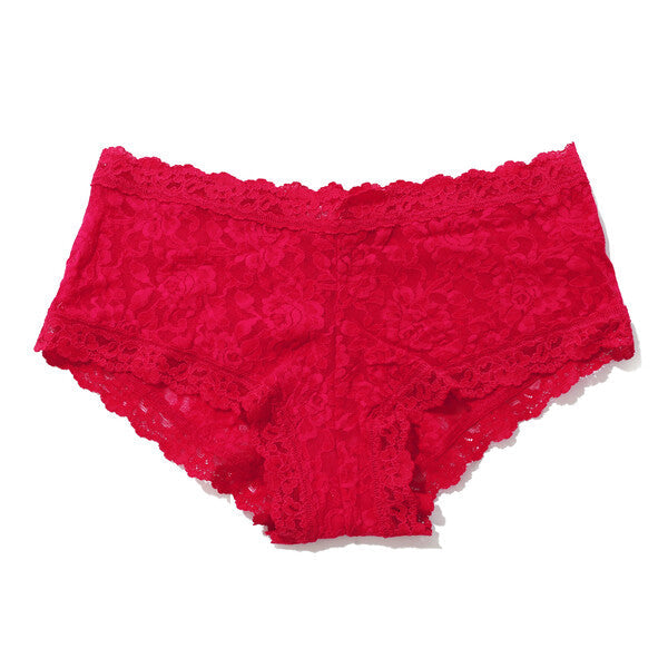 Signature Lace Boyshort | Beet Juice (Red)